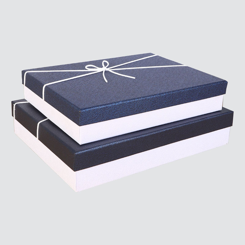 Boîte à vêtements style simple boîte de taille chapeau décoratif cravate noeud